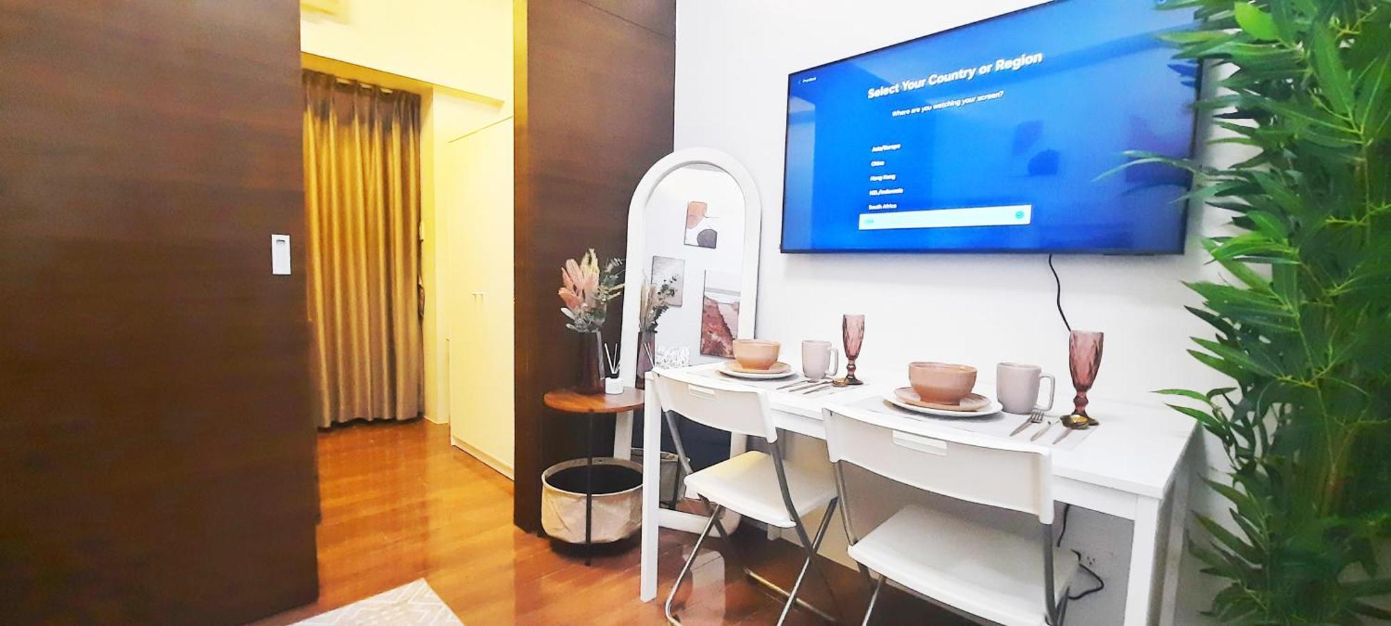 ماكاتي Stylish&Comfort Unit With Balcony In Air Makati المظهر الخارجي الصورة